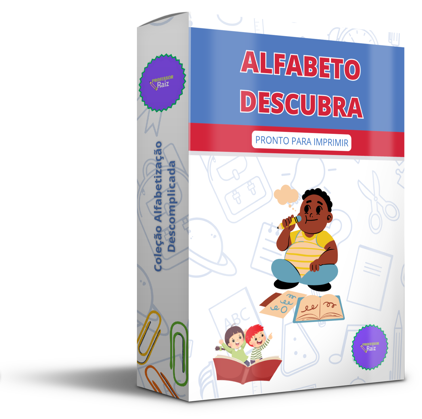 BOX ATIVIDADE ALFABETO DESCUBRA