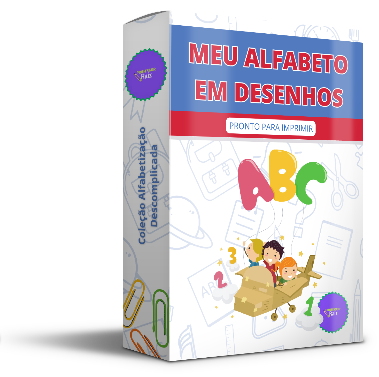 BOX ATIVIDADE ALFABETO DESENHO