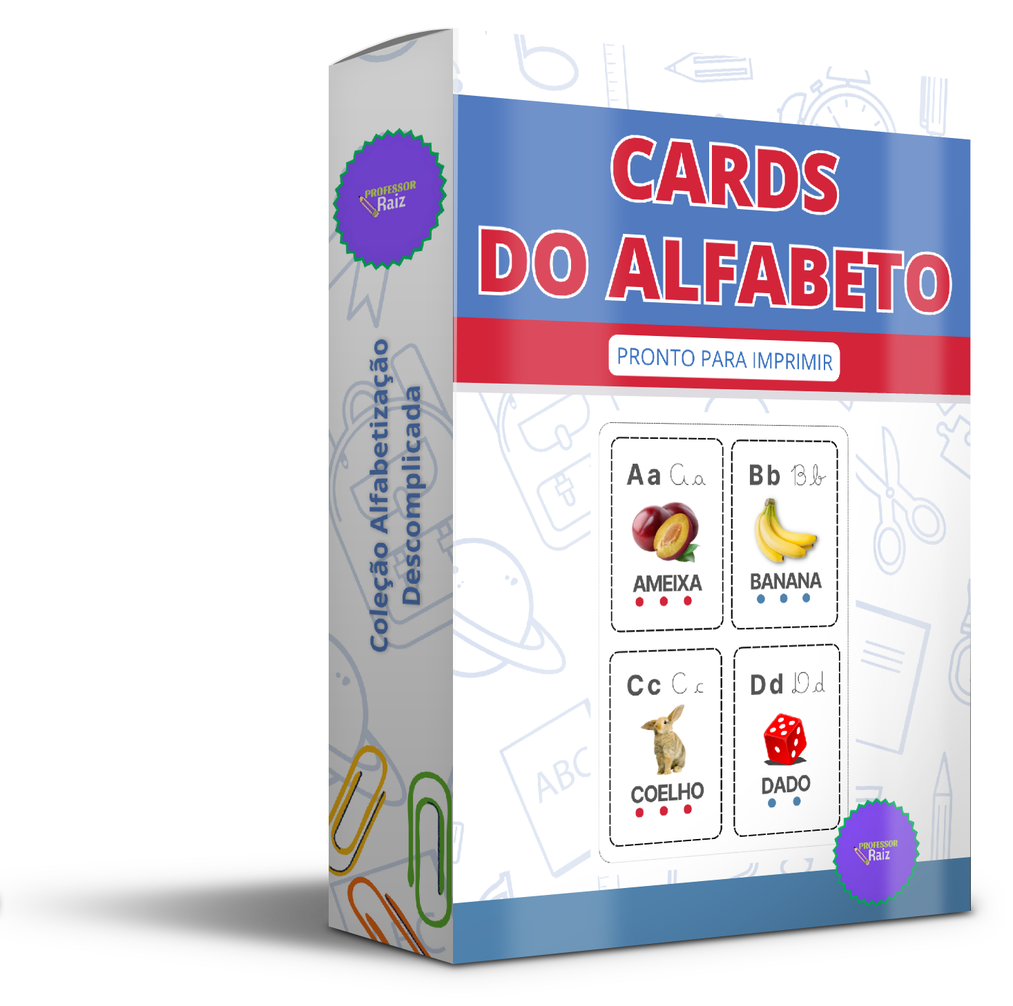 BOX Atividades - Cards do alfabeto