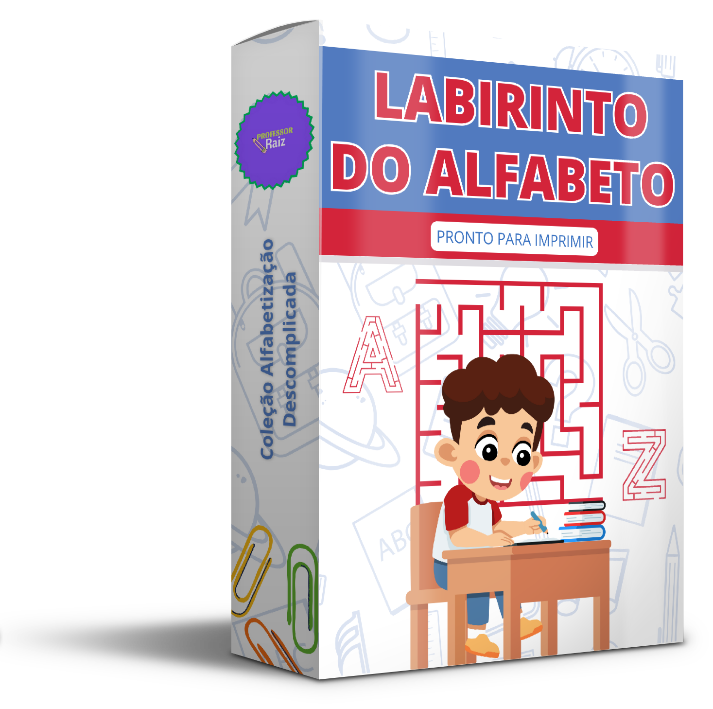 BOX Atividades - Labirinto do Alfabeto